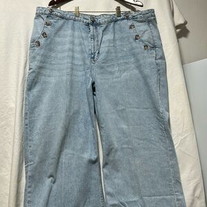 ON 34th  wide - leg Jeans.